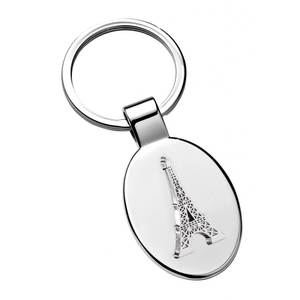 Llavero Decorativo de la Torre Eiffel, Mosquetón Promocional para un Estilo Personalizado - Product Image 1
