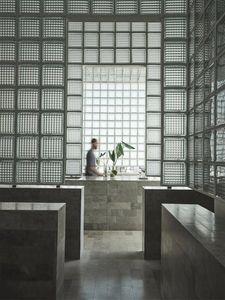 190*190*32mm <span class=keywords><strong>Verre</strong></span> <span class=keywords><strong>Pavé</strong></span> Blcok/brique Avec Bonne Qualité en Chine - Product Image 4