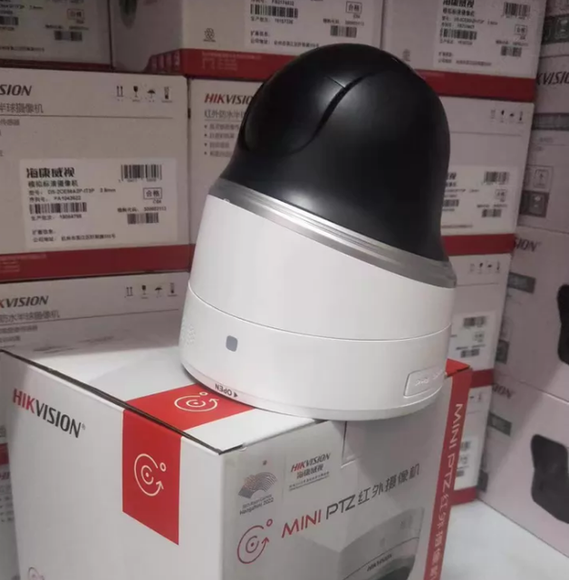 DS-2DC2404MW-DE3 2.5 Inch Mini PTZ Network Camera Pan Tilt Zoom Intelligent Human Detection Home Property Monitoring IP Camera