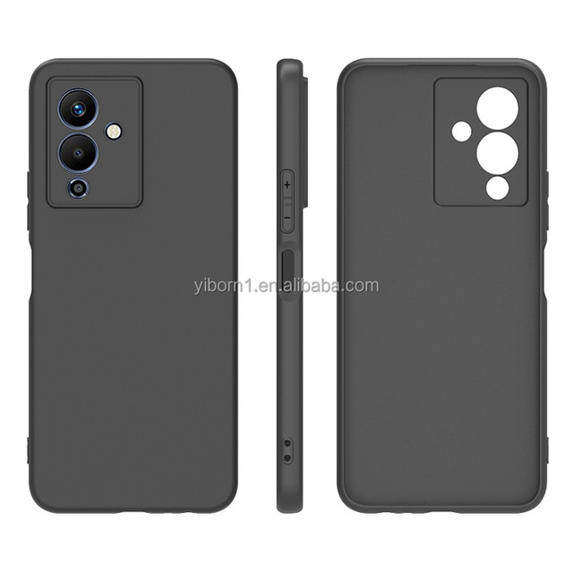 INFLNIX NOTE 12 PRO Soft TPU Back Cover Full-Body Protective Case Bar Shockproof Silicone Bumper Anti-Fingerprints Mobile Phone