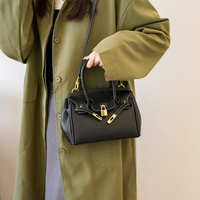 Sac fourre-tout de luxe léger haut de gamme pour femme, nouvelle mode 2026, motif litchi, en PU, avec bandoulière amovible, porté croisé.503