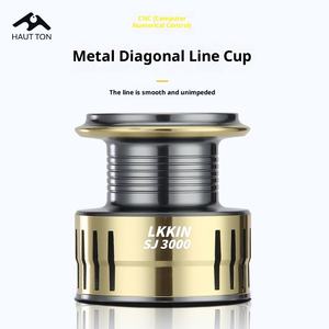 Moulinet à pêche en métal Haodun, main droite, pêche en mer, plage, rapport <span class=keywords><strong>de</strong></span> transmission 5,2:1, 6 roulements, 234-315g - Product Image 5