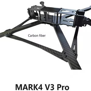 MARK4 V3 <b>Pro</b> 13inch 570mm / 15inch 680mm Carbon <b>Fibre</b> Drone Rack Frame Kit With 8mm Arm For FPV Freestyle Quadcopter Traverser - Product Image 4