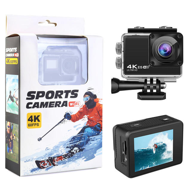 Waterproof Wifi Sport Action Camera 24MP 4K 60 PFS EIS Action Camera
