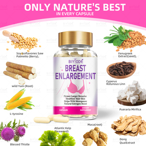 OEM ODM, индивидуальная этикетка, натуральные таблетки для увеличения груди, капсулы от производителя - Product Image 3