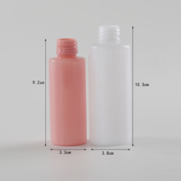 Vente en gros de flacons pulvérisateurs en plastique PET de 60 ml et 100 ml, flacons d'emballage cosmétique pour parfum de 60 ml et 100 ml