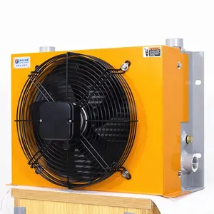 Air Cooled Heat Exchanger With Fan And Oil Cooler For CNC Machine AH1215T-C