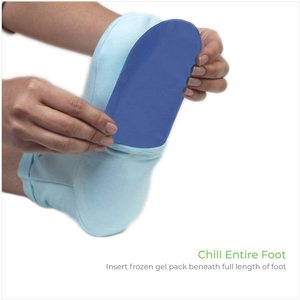 جوارب علاج بالحرارة والبرودة قابلة لإعادة الاستخدام لتخفيف آلام الكاحل والقدم والتعافي الرياضي - Product Image 3