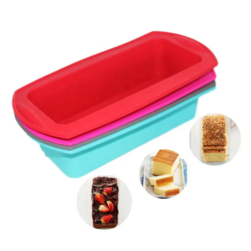 Homemade Cake Silicone Baking Mold Non-stick Silicone Bread and Loaf Pan