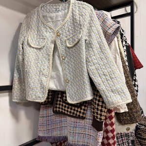 2022 automne et hiver nouveau style petit manteau de parfum femmes à la mode Ins <span class=keywords><strong>disco</strong></span> d'occasion. - Product Image 2