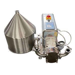 Bomba de Lóbulos Rotatorios con Control Digital para Llenado de Líquidos, para Envases Sanitarios de Leche, Jugo, Vino, Licores, Botellas, Frascos, con Empaque Preciso y Certificación CE - Product Image 1