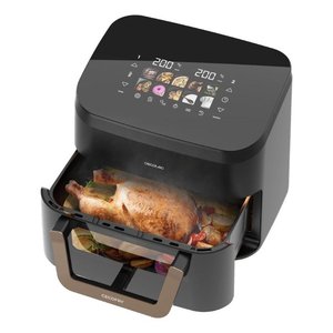 Freidora de Aire (10 en 1) 2900W (11L) CECOFRY&GRILL Smokin 11000 Negra A01 EU01 101138 - Product Image 4