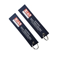 Porte-clés brodé personnalisé / Porte-clés en tissu tissé / Cadeau promotionnel / Porte-clés brodé