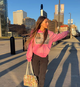 เสื้อฮู้ดดี้สตรีทแวร์สไตล์วินเทจแฟชั่นใหม่ ซิปคู่ ซิปแบบแอซิดวอช 355 GSM เสื้อฮู้ดดี้แบบสวมหัว สตรีทแวร์แบบพัฟฟ์ฮู้ดดี้สั่งทำพิเศษ - Product Image 3