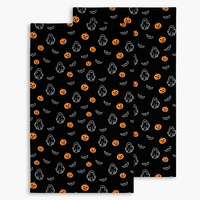 100% katoenen hangende washandjes, absorberend, snel drogend, spookachtig voor feestelijke keuken decoratie