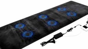 Luxuryade B190 PEMF FlR Photon Red Light Heating Pad Crystal Amethyst Heating Mat Therapy Infrared Mattress - Product Image 5