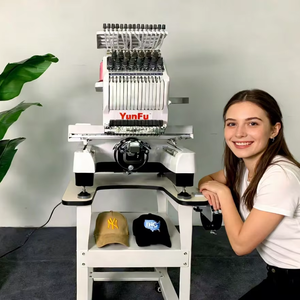 Máquina de Bordar de Alta Velocidad de Una Cabeza y 15 Agujas <span class=keywords><strong>para</strong></span> Fábricas de Camisetas en Estados Unidos - Product Image 1