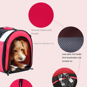 Havayolu onaylı kedi taşıyıcılar köpek taşıyıcı katlanabilir seyahat el çantası & kediler ve küçük köpekler için araba koltuğu seyahat taşıyıcısı - Product Image 5