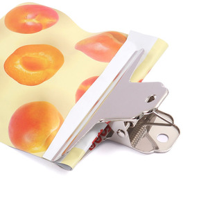 Foska Pinces papillon 100mm 120mm 145mm <span class=keywords><strong>pour</strong></span> classement, billets, reliure, photos, organisateur d'argent, pinces alimentaires et fixation de vêtements - Product Image 6