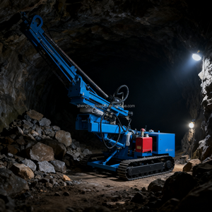 지상 파일 드라이버 360 도 회전 태양광 태양 광 래밍 기계 유압 파일 드릴링 장비 - Product Image 3