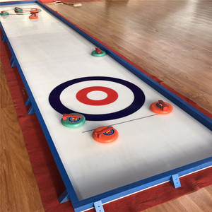 Pista de <span class=keywords><strong>hielo</strong></span> sintética resistente al desgaste excelente, juego de curling interactivo, pista de curling con material duradero Uhmwpe - Product Image 2