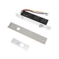 Serrures électriques étroites à 5 fils en acier inoxydable, vente en gros d'usine, pour portes en verre/bois/armoires, serrure à mortaise électrique