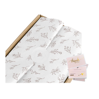 Papier d'emballage de tissu imprimé avec LOGO personnalisé, papier d'emballage de fleurs pour cadeaux, papier d'emballage de vêtements, produit