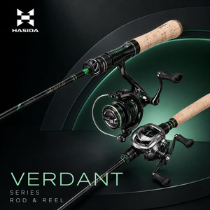 HASIDA Verdant BFS Bait Finesse System Hochkarbon-Angelrute mit Rolle 1,53-1,86m AA Korkgriff FUJI Guide Fast Bass <span class=keywords><strong>Trout</strong></span> - Product Image 1