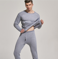 Sous-vêtement thermique Long Johns pour homme Ensemble de couche de base pour temps froid