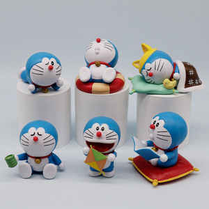 ชุดฟิกเกอร์การ์ตูน<span class=keywords><strong>โด</strong></span>ราเอ<span class=keywords><strong>มอน</strong></span>สุดน่ารัก ของขวัญสำหรับเด็ก ตกแต่งรถ เค้ก อุปกรณ์เสริม ฟิกเกอร์แอคชั่น กล่องสุ่มแบบกำหนดเอง จี้ห้อย - Product Image 1
