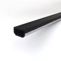 Barre d'espacement à bords chauds renforcée en fibre de verre 14 mm, best-seller, haute stabilité dimensionnelle pour double vitrage