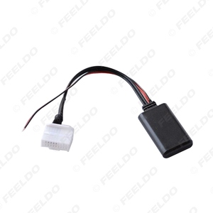 محول موسيقى كابل صوت Aux لاسلكي للسيارة مع ميكروفون لهاتف تويوتا 4 عداء Camry Rav4 - Product Image 5