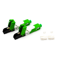 DK-FIBER OEM ODM SC-APC/UPC Singlemode Fiber Optic Mechanical Quick Connector Adapter for FTTH Use with 1 Year Warranty
