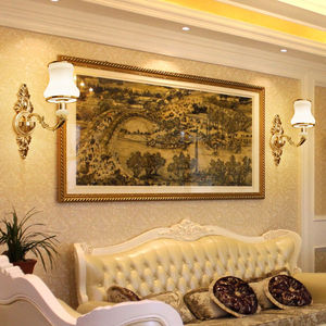 Lámpara de pared de estilo europeo con LED E27 y control de interruptor para iluminación de sala de estar, dormitorio, pasillo y escalera. - Product Image 2