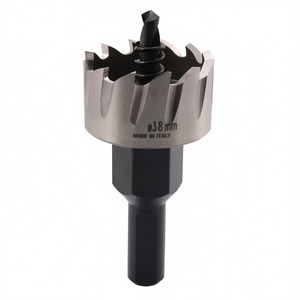 Scie cloche HSS Ttake 38 mm fabriquée en Italie pour le perçage du métal et du bois - Product Image 2