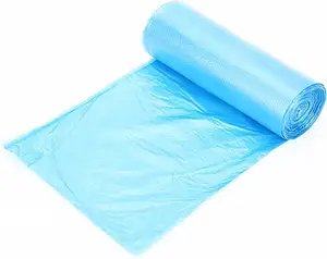 Disposable flat garbage bag