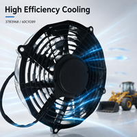 Ventilador Electrónico de Refrigeración Marca LIUGONG, Precio de Fábrica, 37B3968/60C9289 para Repuestos de Excavadora, Certificación RoHS/CE, Garantía de 3 Meses