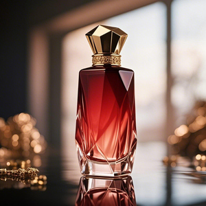 New Luxury Custom Irregular Polish Perfume Spray <b>Bottle</b> Crimp Empty 30ml 50ml 100ml Glass Perfume <b>Bottle</b> with Zamac Cap - Product Image 4