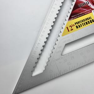 Embalagem personalizada Logotipo 12-Inch Silver Alloy Speed <span class=keywords><strong>Square</strong></span> Industrial Calibre Ferramentas Durable Triângulo Forma ODM/OEM Suporte - Product Image 4