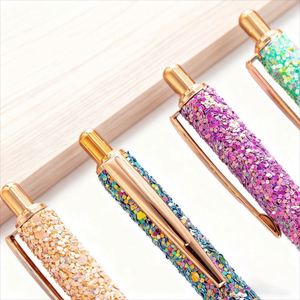 Promotion Sequin Creative Metal Ballpoint <b>Pen</b> with logo Slim Signature <b>Pen</b> Custom <b>Pen</b> Wholesale Suitable for Advertising - Product Image 2