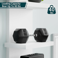 Étagères flottantes blanches pour le rangement, unité d'étagère murale à 5 niveaux, design en colonne verticale, étagère murale peu encombrante