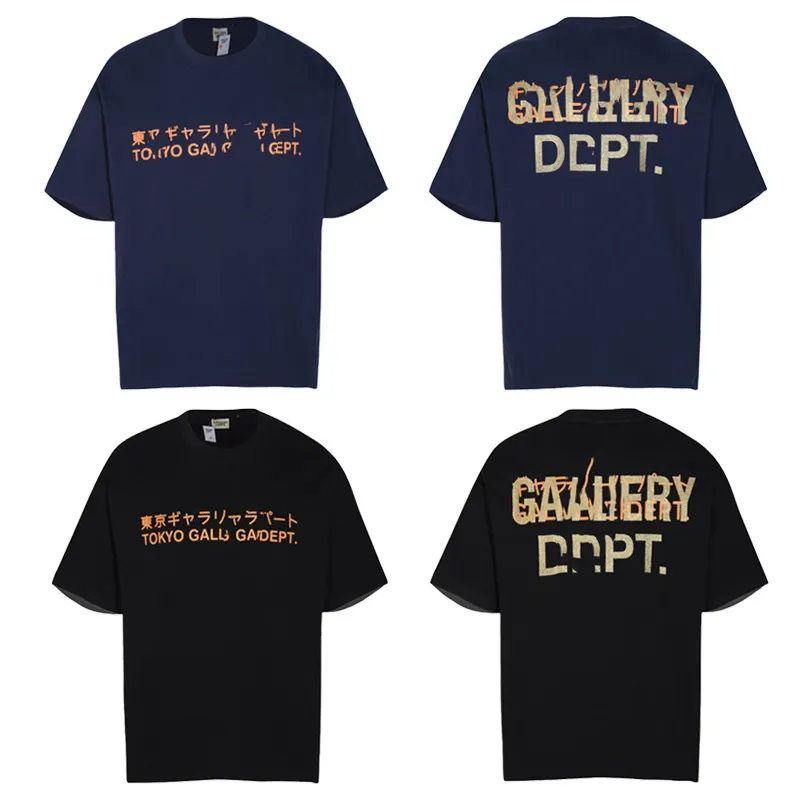 2024 neuer Katalog Kontaktieren Sie mich hochwertige Marke Herrenbekleidung Sommermode T-Shirt Galerie vielseitige Unisex-T-Shirts