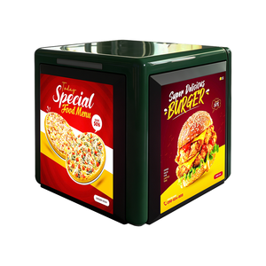 Pantalla LED Publicitaria P3, Cartel Luminoso Móvil con Aplicación Inteligente para Entrega de Comida para Llevar - Product Image 1