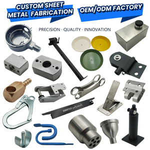 Factory OEM Custom Steel Fabrication Aluminum Sheet Metal Fabrication Stainless Steel Fabrication Laser Cutting Service