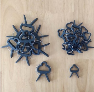 Clips de support réutilisables pour plantes de jardin, 2 tailles réglables pour soutenir les tiges de fleurs, de vigne, de légumes, de tomates grimpantes - Product Image 4