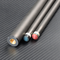Fléchette de billard légère haut de gamme en fibre de carbone pour billard et snooker, fléchette russe Uni-loc en fibre de carbone 13 mm