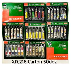 2023 NEW DESIGN <b>NAIL</b> <b>CLIPPERS</b> GIFT BOX BLACK BOX HEAVY <b>NAIL</b> TRIMMERS CUTTERS HOT SELLING in MIDDLE EAST XIN DOGN BRAND FOSHAN - Product Image 6