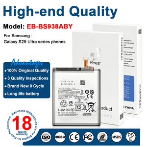Batteria Originale Samsung per Galaxy S7 S8 S9 S10 <span class=keywords><strong>Plus</strong></span> <span class=keywords><strong>S21</strong></span> S22 S24 S25 Ultra Note 20 Ultra per Telefoni Cellulari A15 A16 A55 A56 - Product Image 3