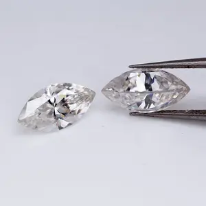 Diamante sfuso VS purezza ghhi Color 0.60 a 0.69 carati fantasia a forma di marchesa diamante per il commercio all'ingrosso