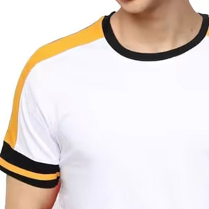 Vêtements de mode respirants pour l'été, ensembles décontractés pour hommes, t-shirts à manches courtes et shorts, 100% coton - Product Image 6
